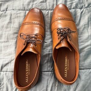 Allen Edmonds Brown Leather Oxfords
